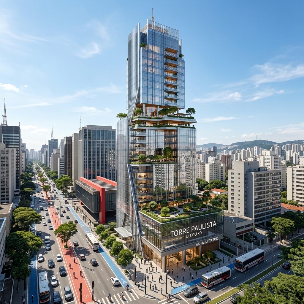 Edifício Paulista Horizon - Apartamento de alto padrão na Avenida Paulista em São Paulo